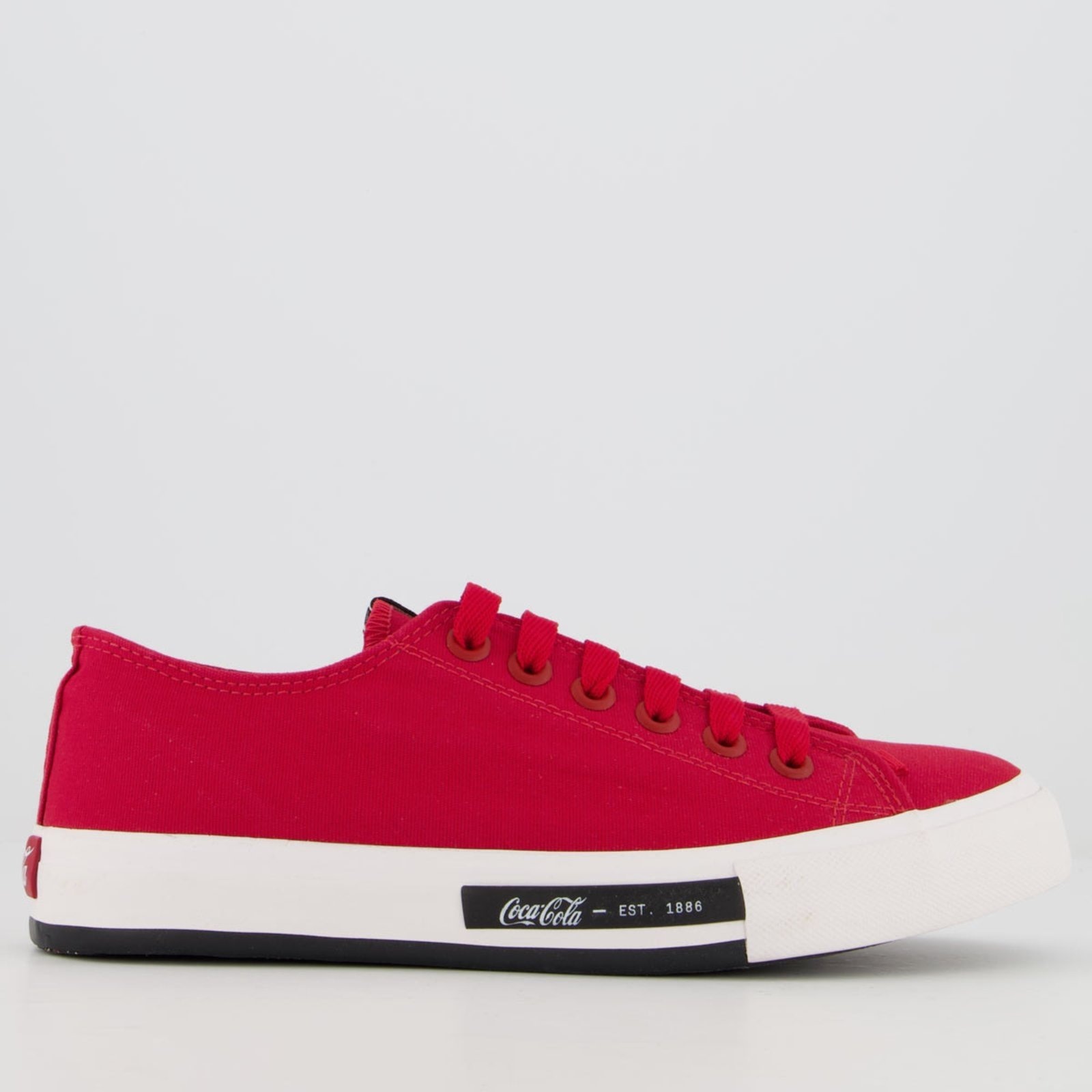 Imagem principal Tênis Coca Cola Daytona Feminino Coca-Cola vermelho