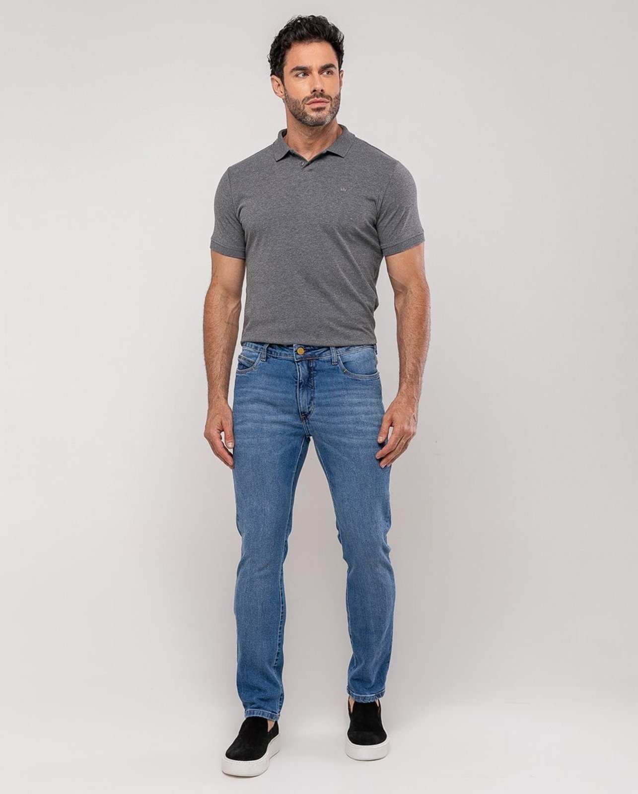 Imagem principal Calça Slim Fit Masculina 25138 Média Consciência jeans