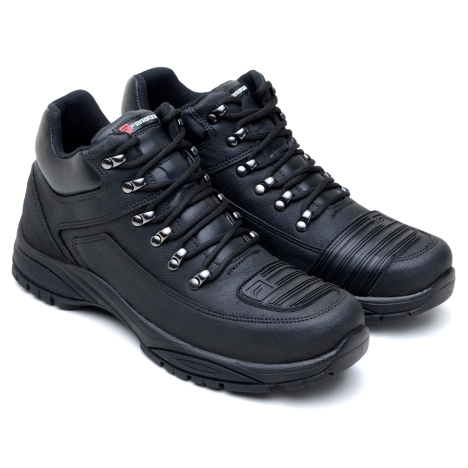 Imagem principal Bota Motoqueiro Masculino Ultra Resistente ZAFREM preto