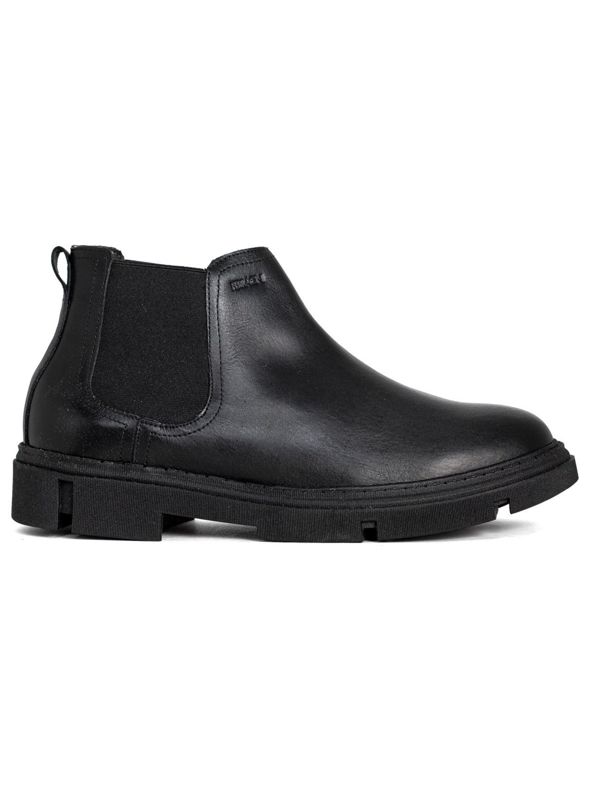Imagem principal Bota Masculina Ferracini 24h Aston Couro Tratorada Confortável Elástico Preto All Black FERRACINI preto black
