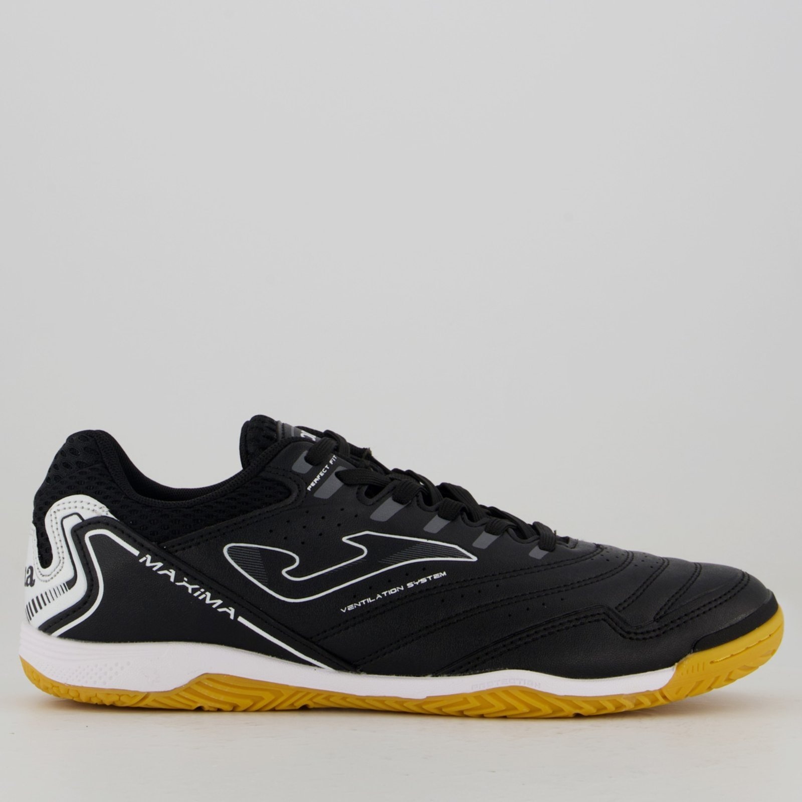 Imagem principal Chuteira Joma Maxima Futsal Preta e marrom Joma preto