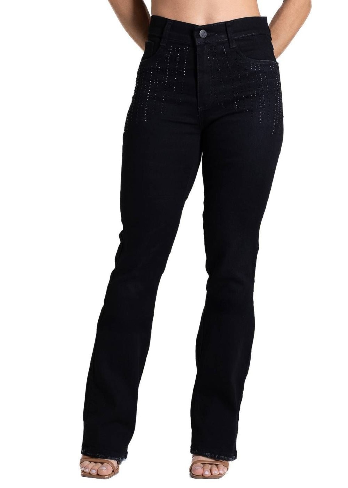 Imagem principal Calça Sarja Sawary Boot Cut - 282226 Sawary preto