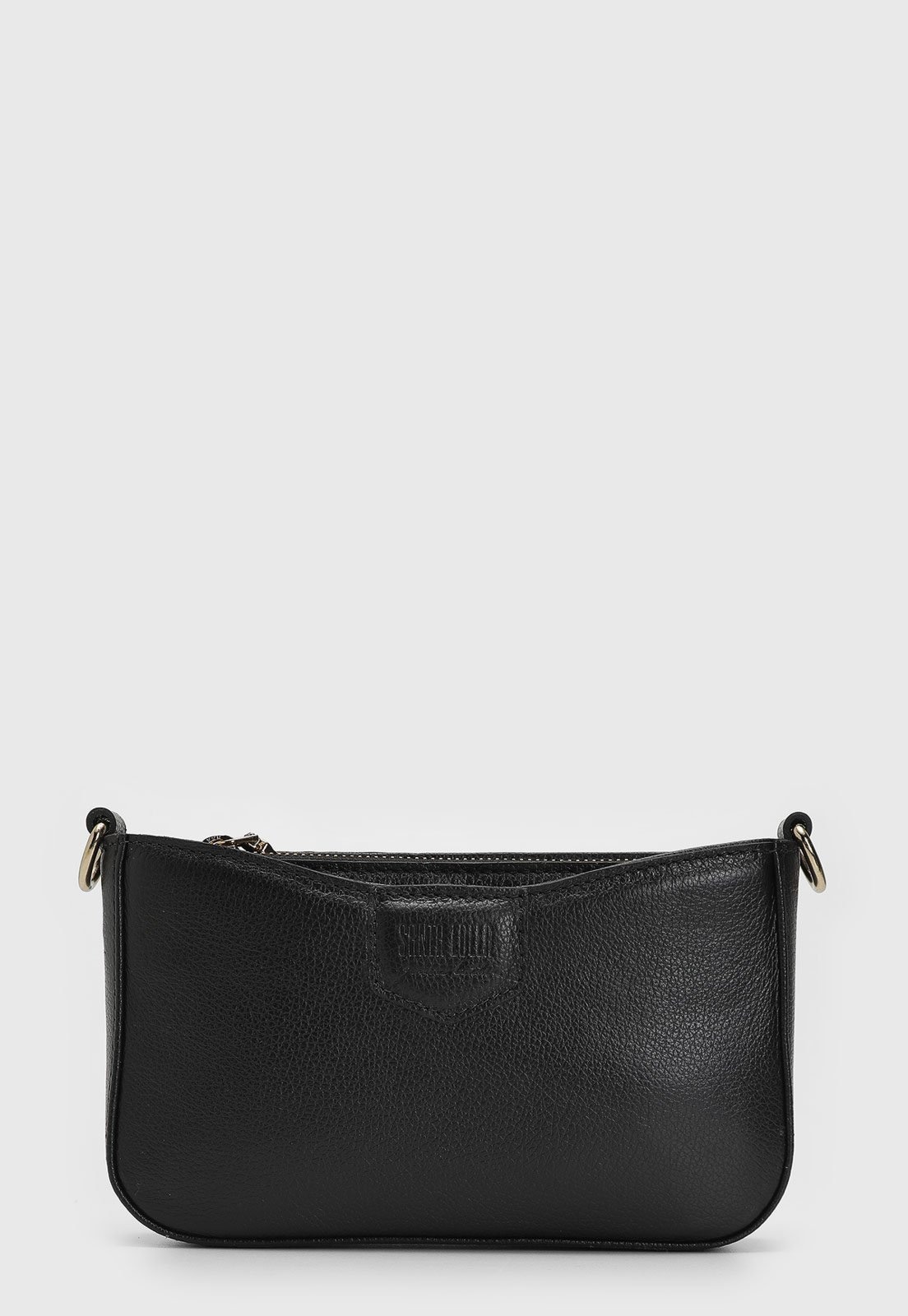 Imagem principal Bolsa Transversal Santa Lolla Lisa Preta Santa Lolla preto