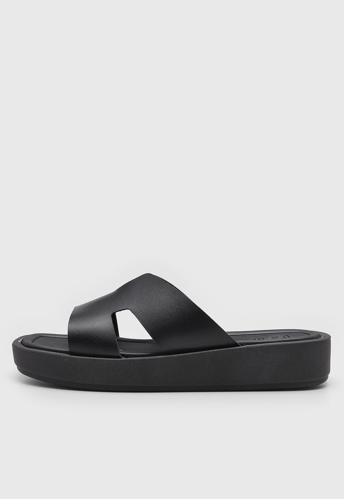 Imagem principal Rasteira Feminina Beira Rio Tiras Cruzadas Preta BEIRA RIO preto