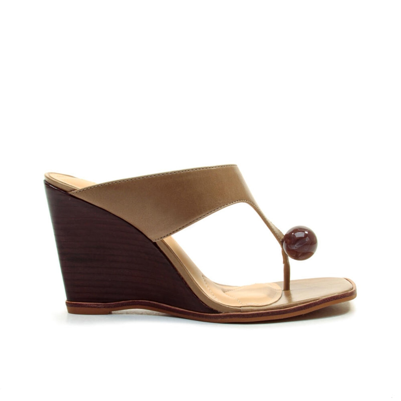 Imagem principal Tamanco Couro Nude Salto Alto Cecconello 2766001-1 Cecconello marrom nude