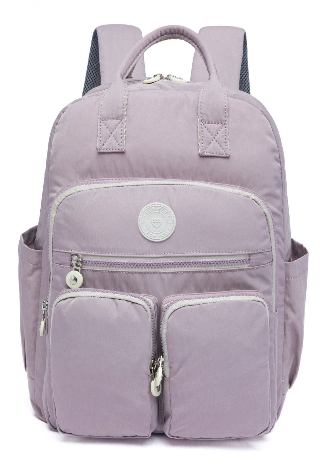 Imagem principal Mochila Bolsa Reforçada Escolar Espaçosa Feminina Perfect For You lilás
