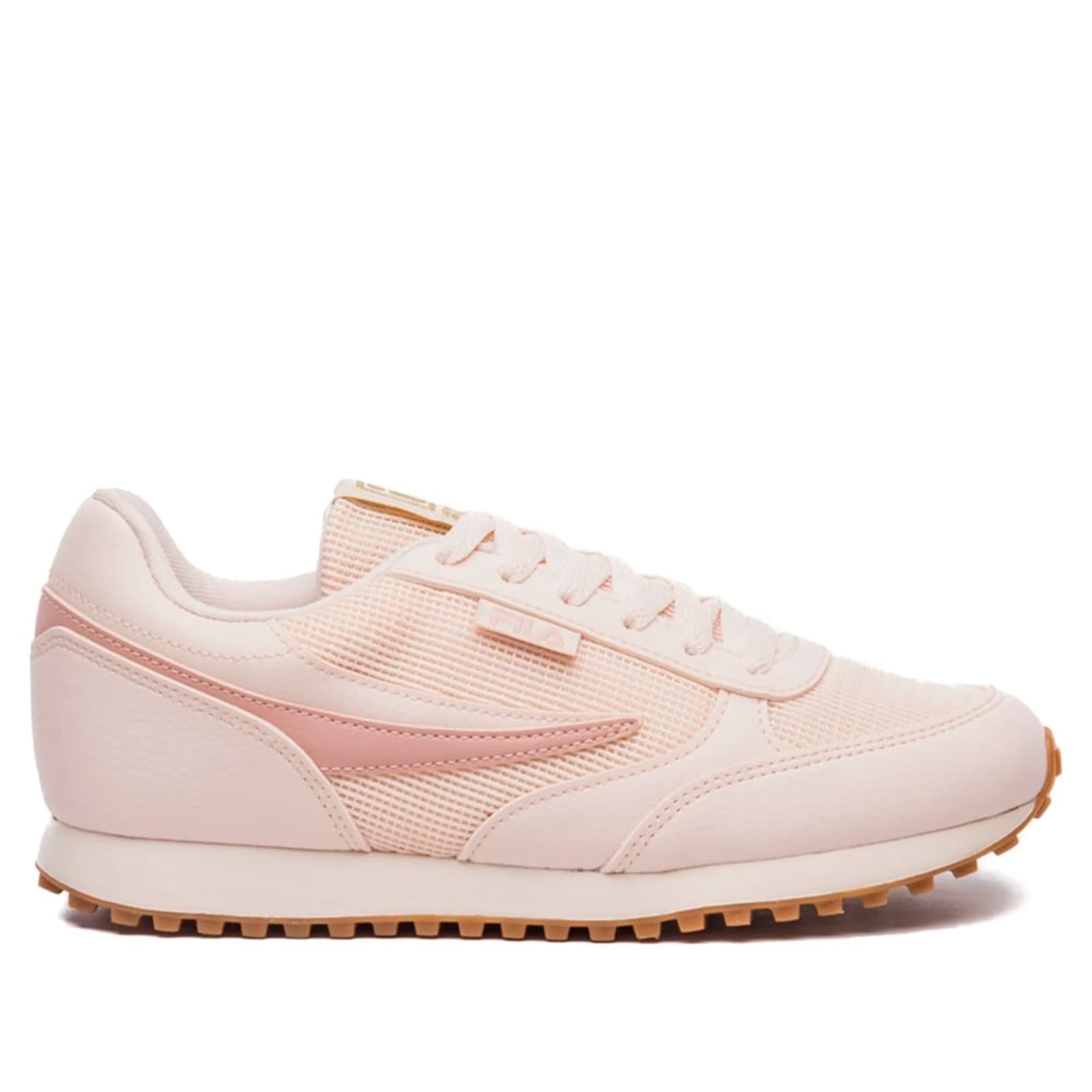 Imagem principal Tênis Feminino Fila Renno Classic Casual Rosé/Bege Fila rosê rosé