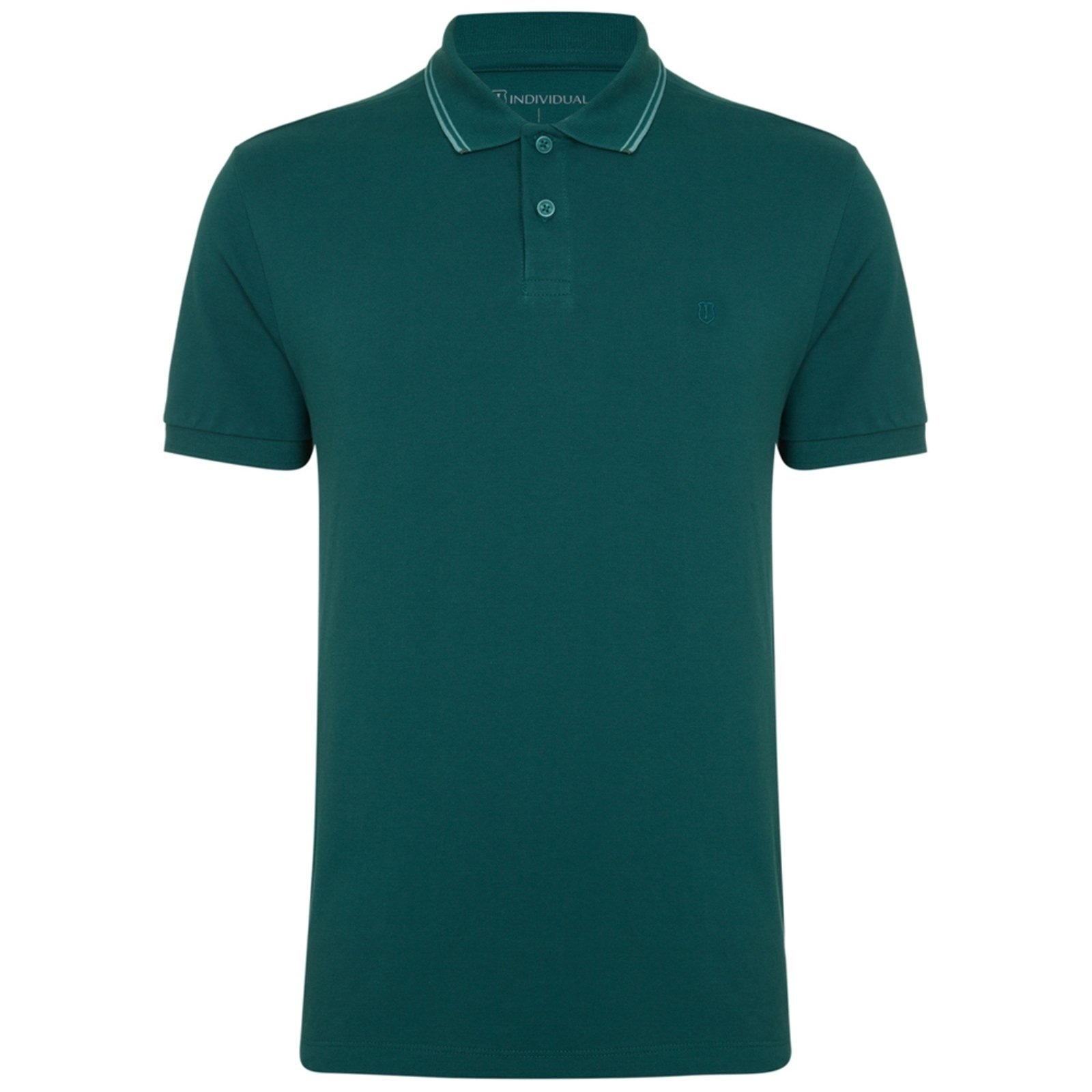 Imagem principal Camisa Polo Individual Basic Slim Pr26 Masculino Individual verde