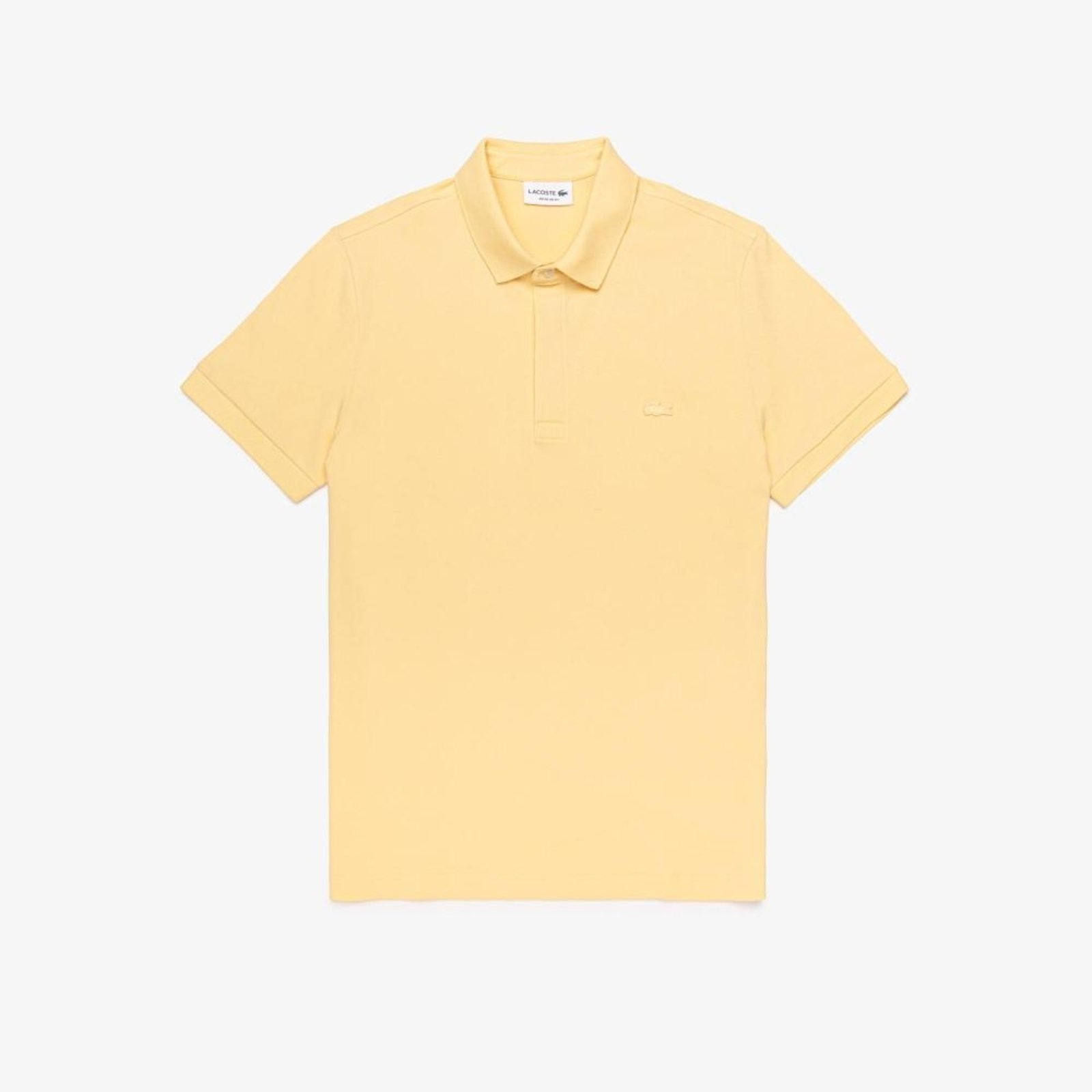Imagem principal Polo Regular Fit Paris em Piqué Stretch Lacoste amarelo