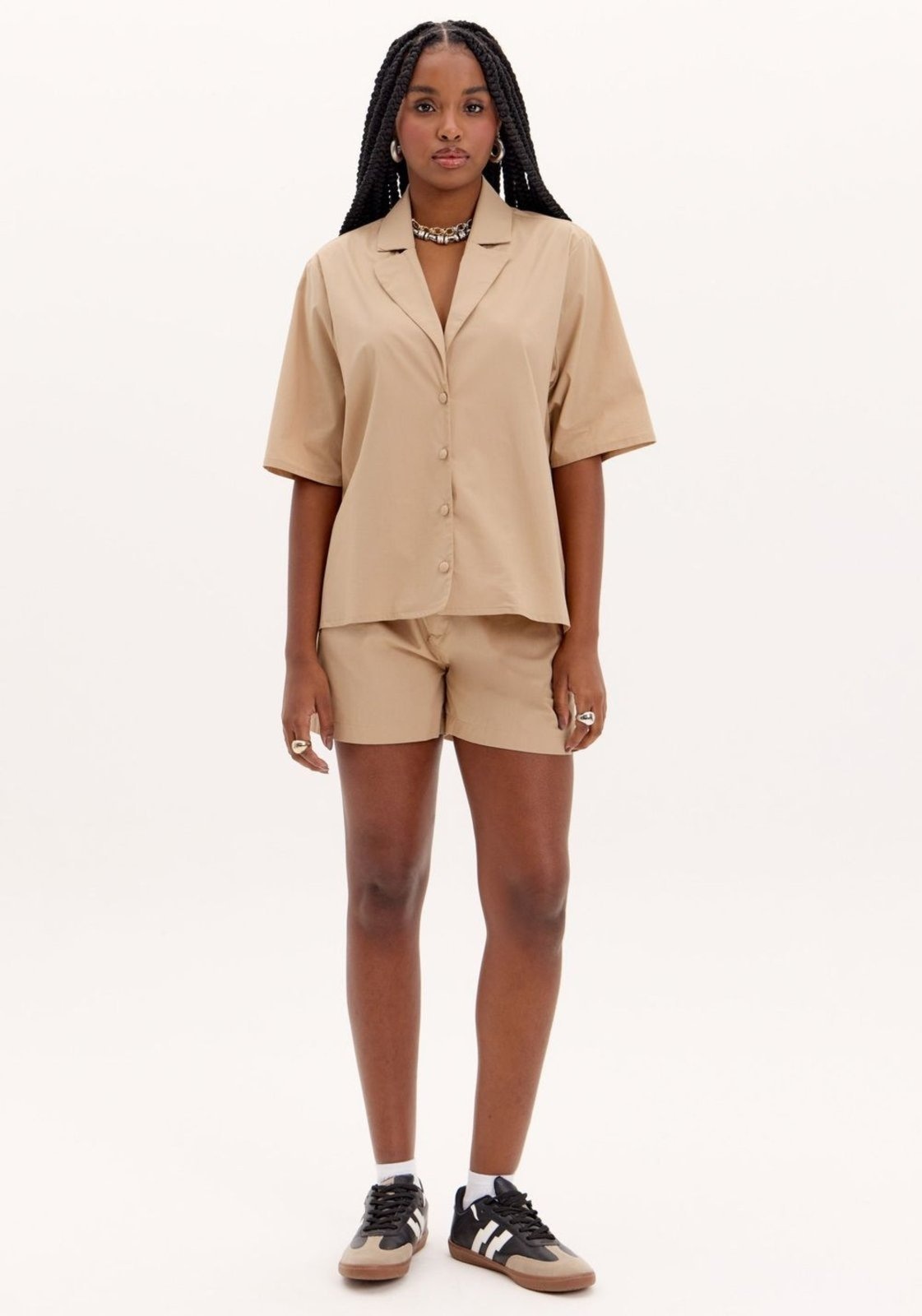 Imagem principal Bermuda Alfaiataria com Pregas My Favorite Things bege