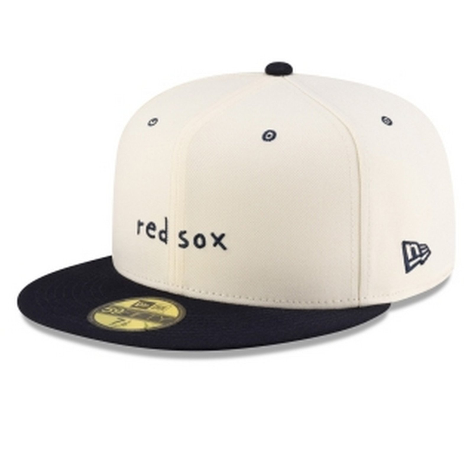 Imagem principal Bone New Era 59FIFTY Fitted Micah Johnson x Boston Red Sox Script MLB new era off-white red