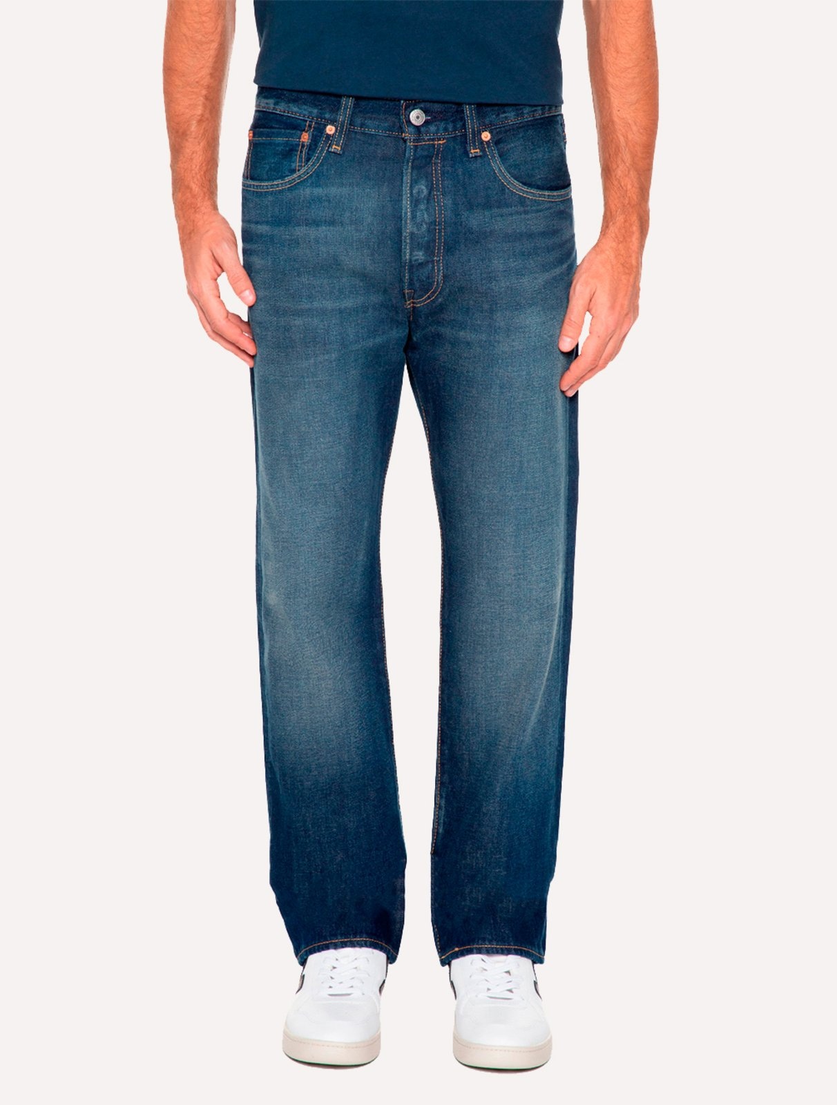 Imagem principal Calça Levis Jeans Masculina 511 Slim Stretch Greenish Azul Escuro Levis jeans azul