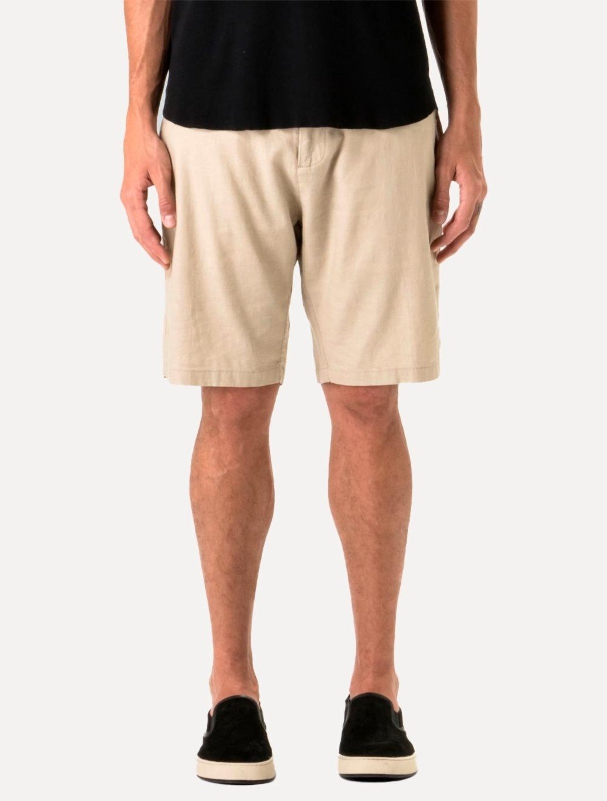 Imagem principal Bermuda Osklen Masculina Alfaiataria Basic Linen Areia Mescla Osklen bege