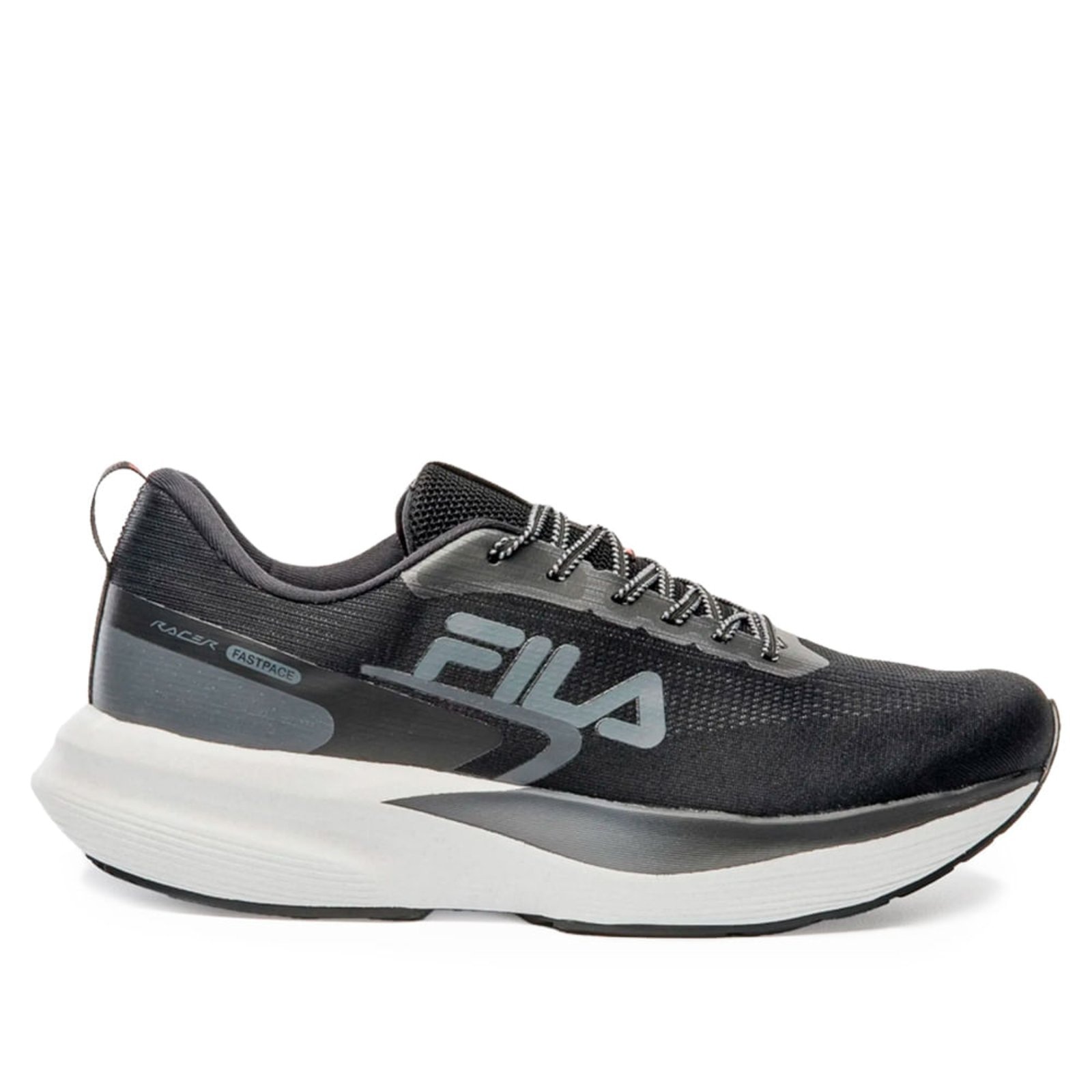 Imagem principal Tênis Masculino Fila Racer Fastpace Cinza Fila preto