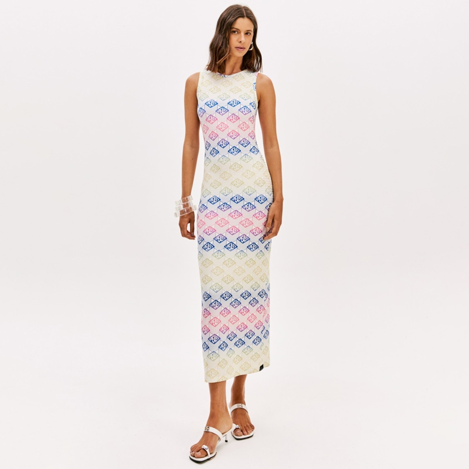 Imagem principal Vestido Super Mid Easy Lança Perfume Pr26 Off White Feminino Easy Lança perfume amarelo white