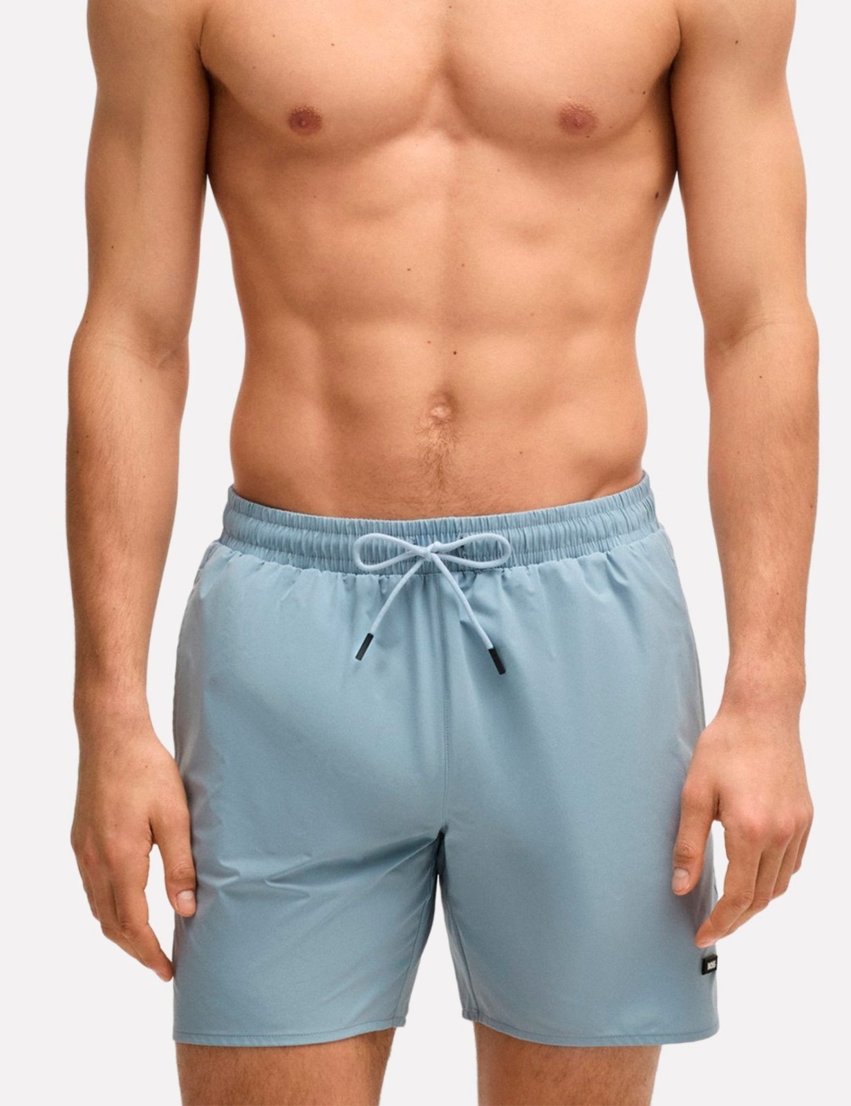 Imagem principal Short Hugo Boss Masculino Beach HD_Logo_Swimtrunk Claro Hugo Boss azul
