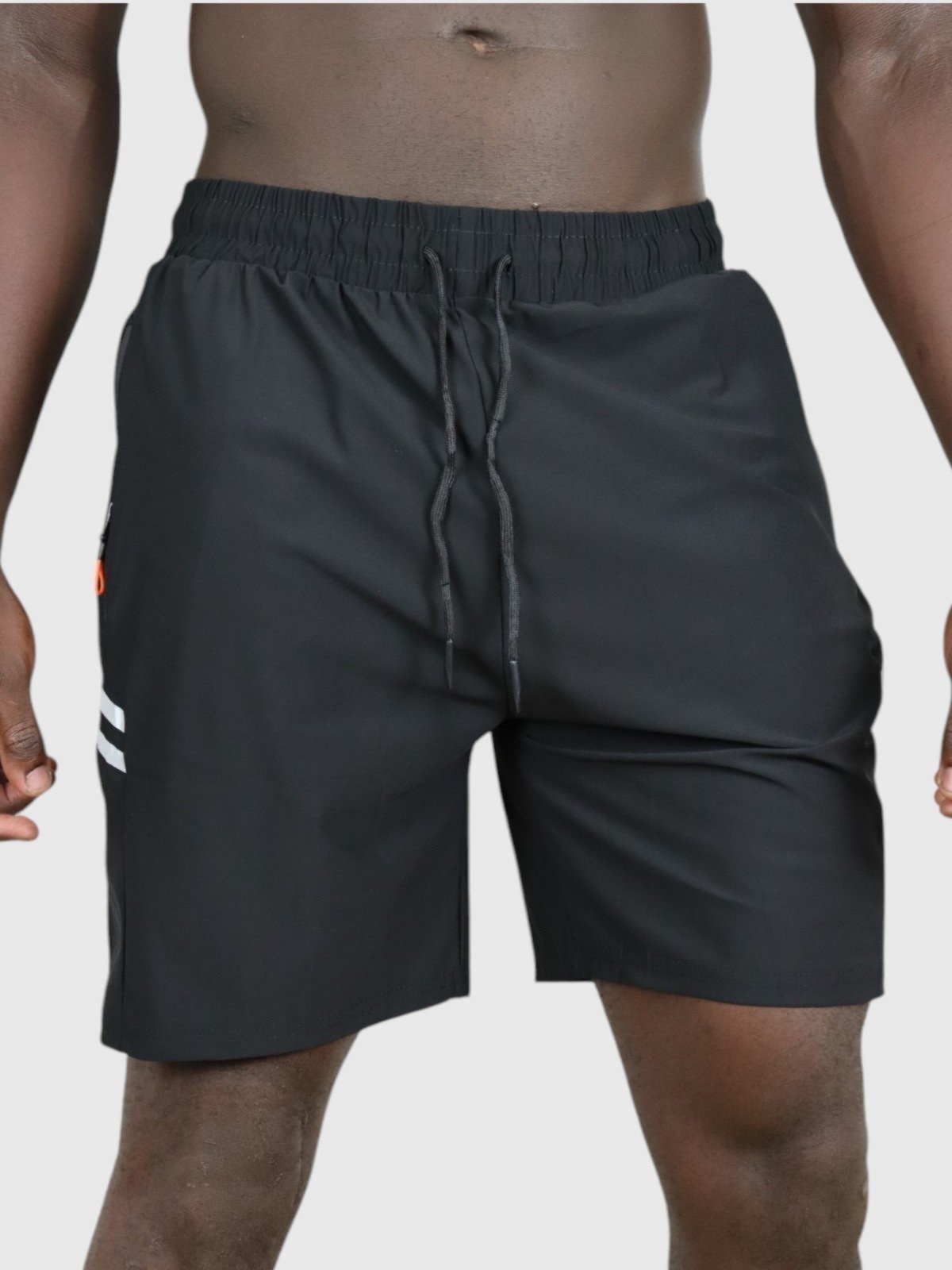 Imagem principal Bermuda Masculina D Bell Outlet Fashion Tactel com Zíper D BELL OUTLET FASHION preto