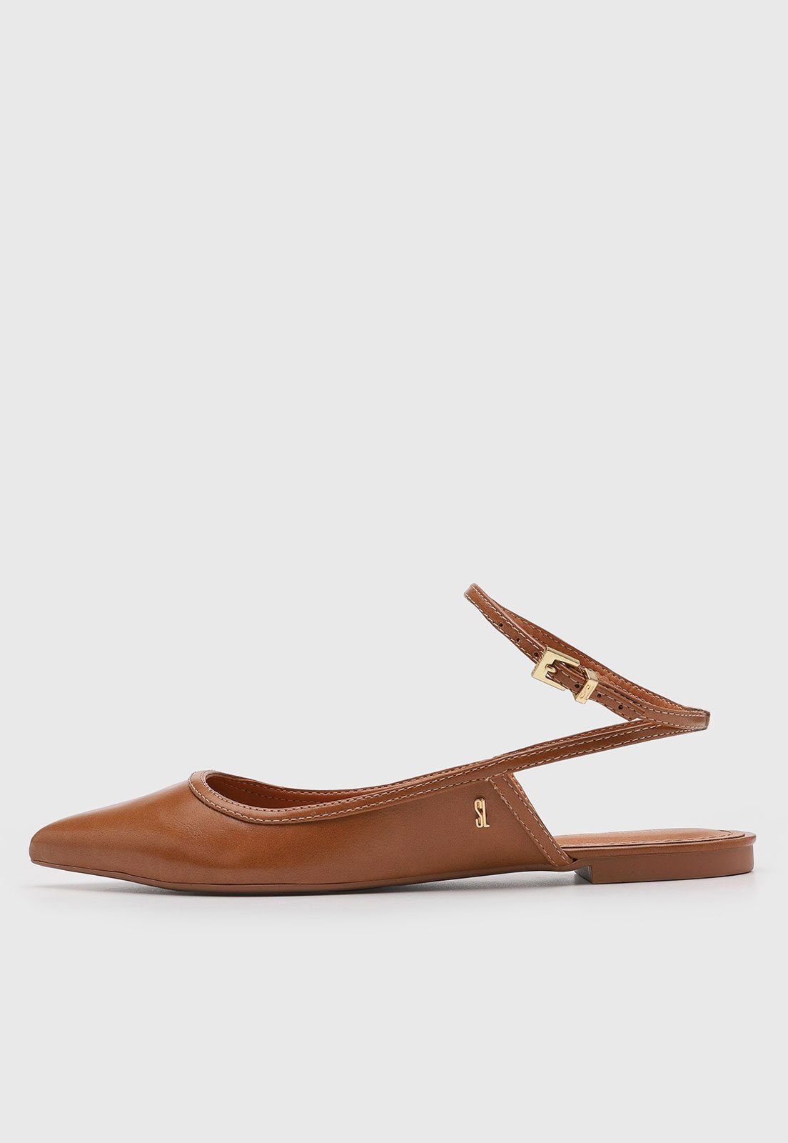 Imagem principal Sapatilha Feminina Santa Lolla Slingback Ponta Fina Santa Lolla marrom