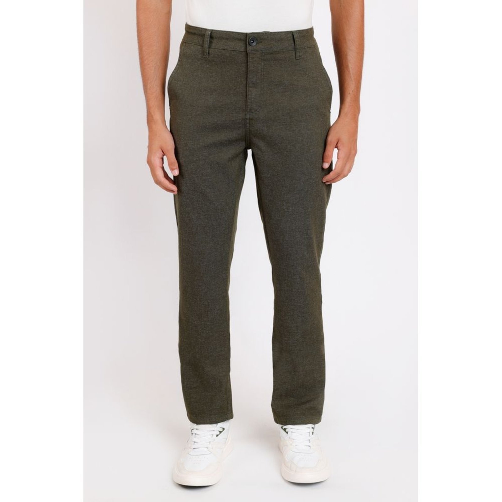 Imagem principal Calça Aramis Chino Bolso-Faca Moline Militar Aramis verde