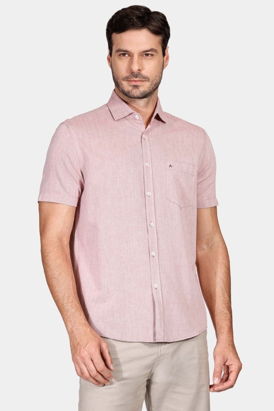 Imagem principal Camisa Aramis Regular Bolso Colors Telha Aramis incolor