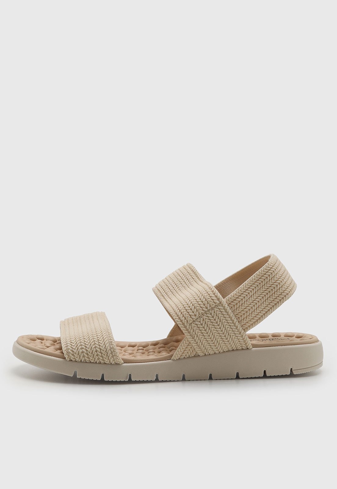 Imagem principal Rasteira Feminina Modare Tiras Elásticas MODARE bege