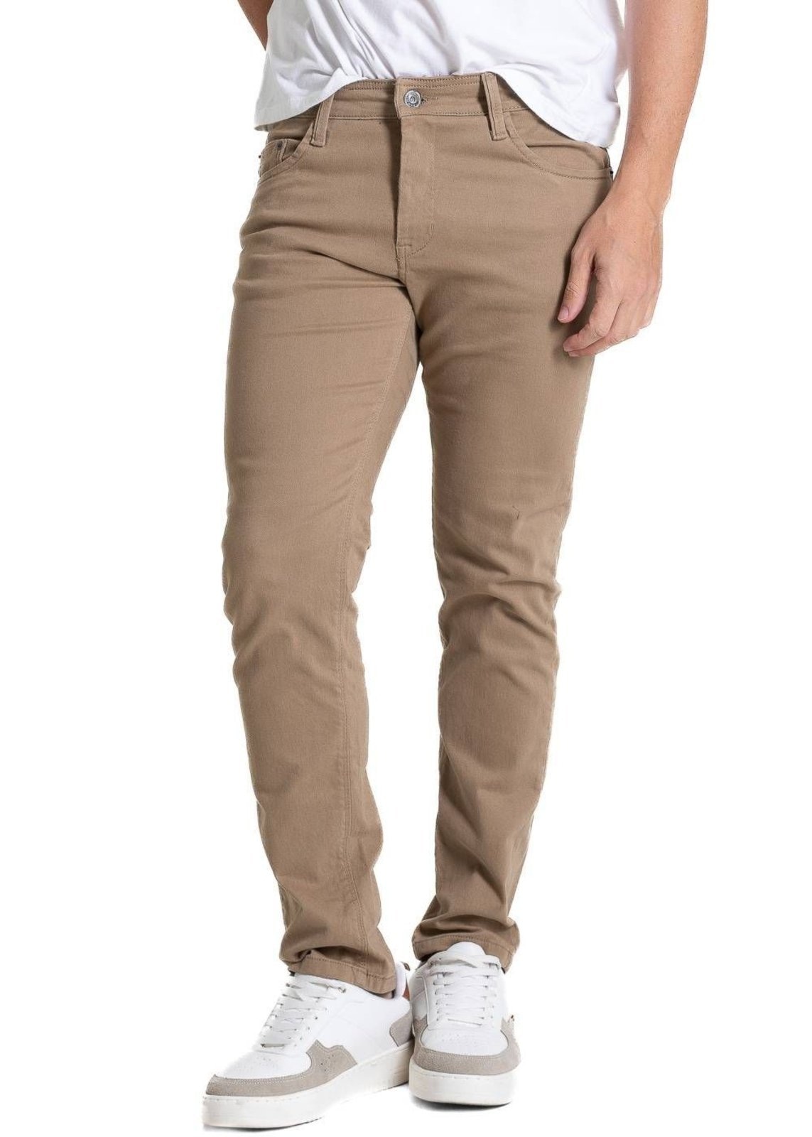 Imagem principal Calça Sarja Sawary Slim - 282101 Sawary bege