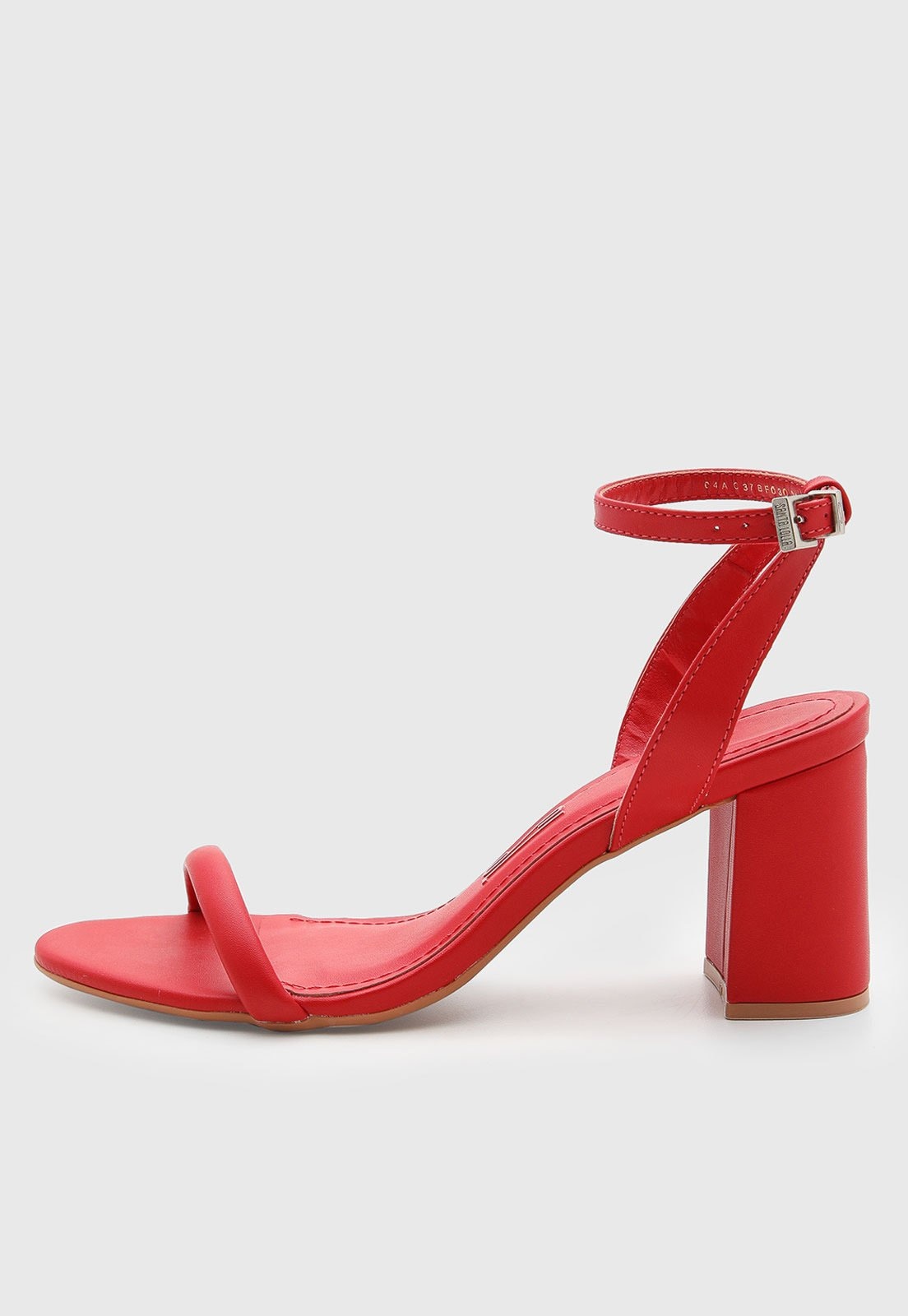 Imagem principal Sandália Feminina Santa Lolla Salto Bloco Vermelha Santa Lolla vermelho