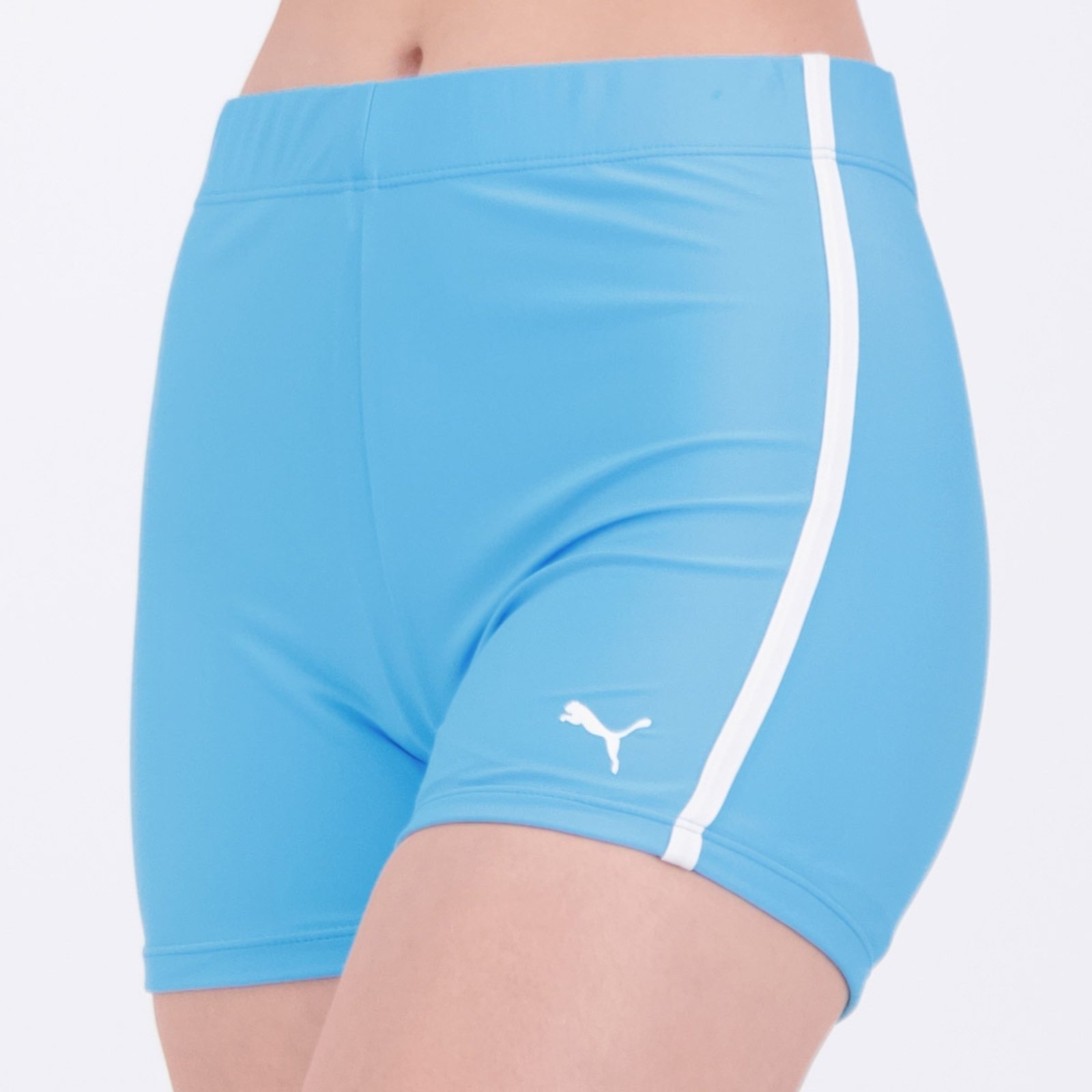 Imagem principal Shorts Hotpants Puma Gym To Swim Feminino e Branco Puma azul