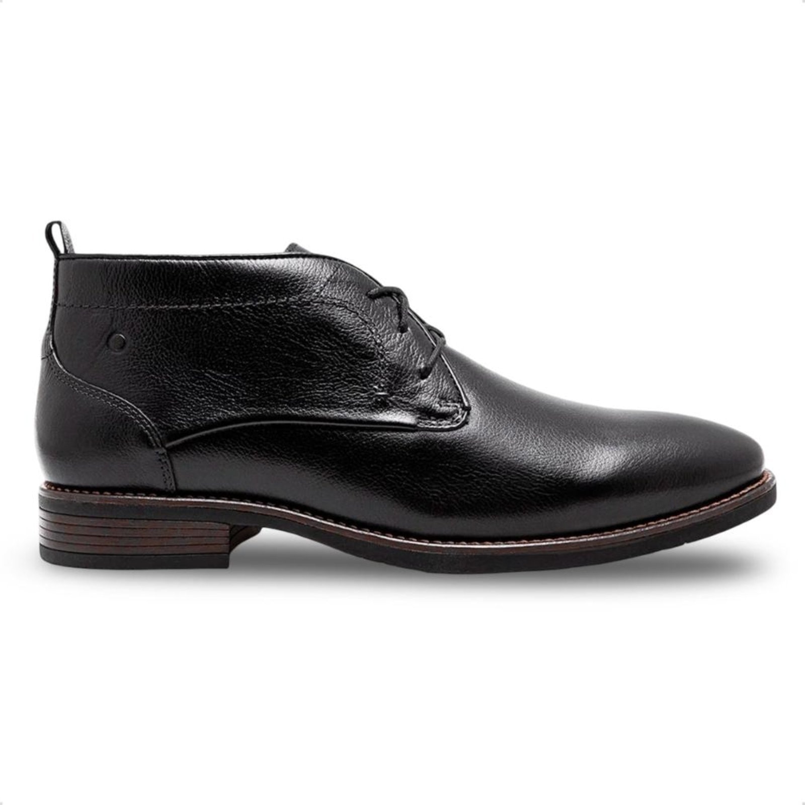 Imagem principal Bota Couro Democrata Masculina Taylor Hi-Soft Cano Curto DEMOCRATA preto