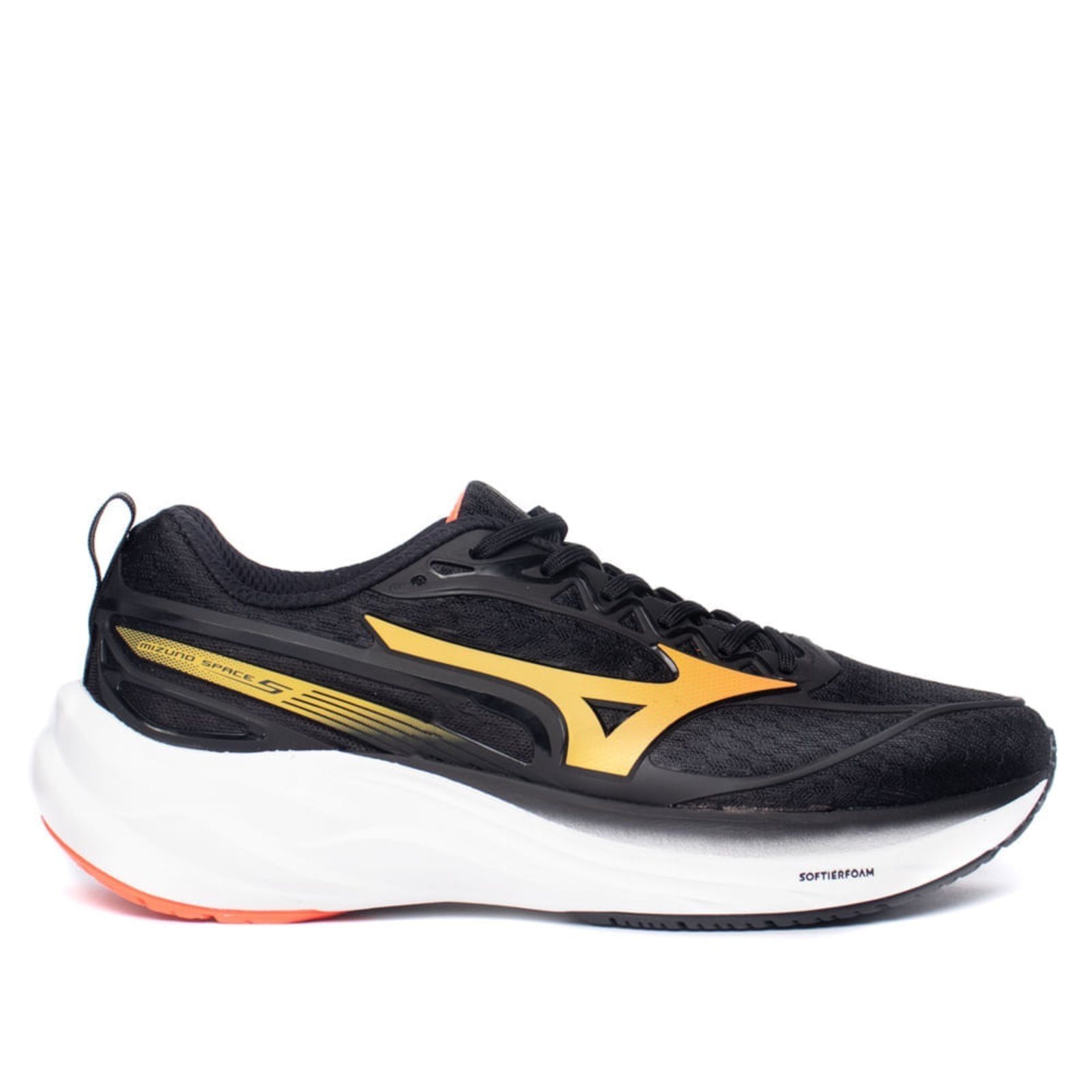 Imagem principal Tênis Masculino Mizuno Space 5 Laranja Mizuno preto
