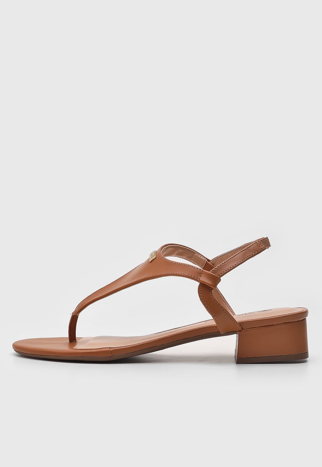 Imagem principal Sandália Via Uno Liso VIA UNO caramelo