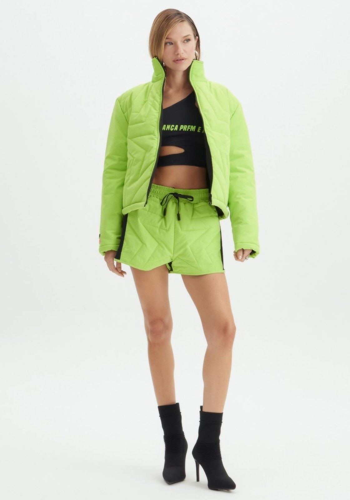 Imagem principal Jaqueta Puffer Curta Sport Easy verde