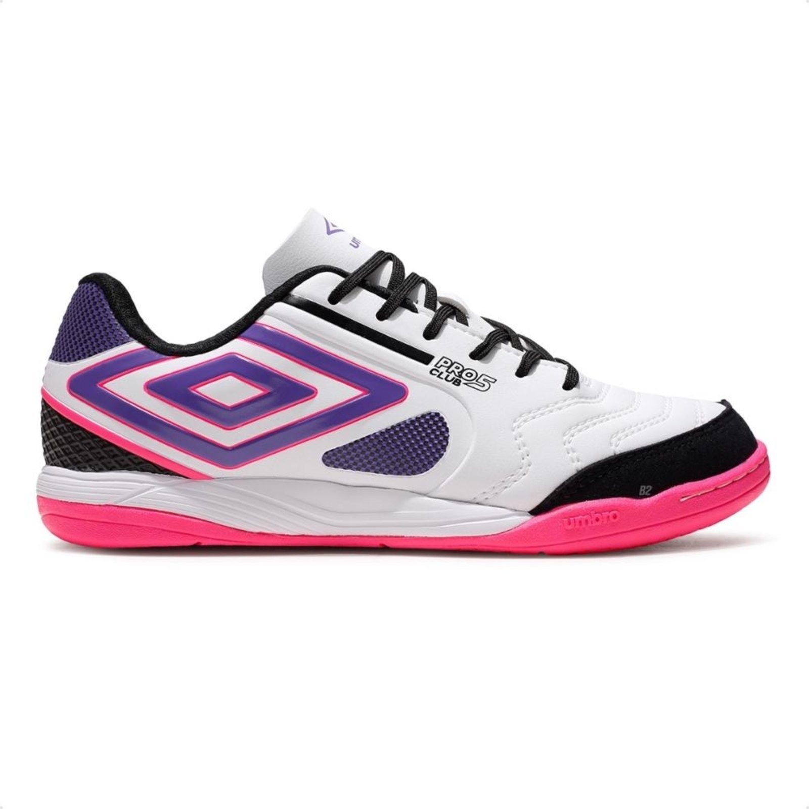 Imagem principal Chuteira Futsal Umbro Pro 5 Bump Club Masculina Umbro branco