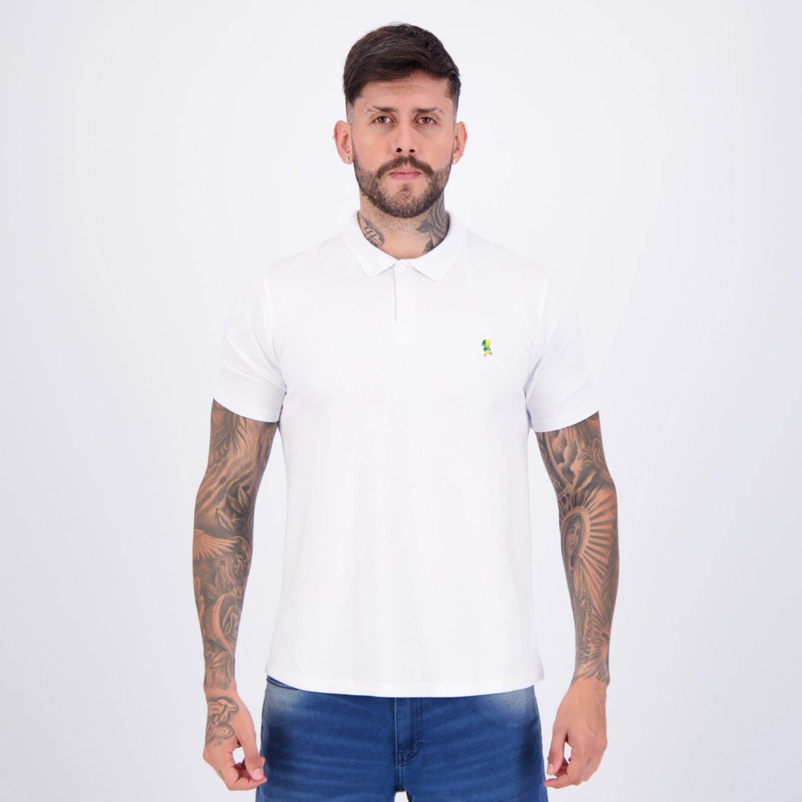 Imagem principal Polo Palmeiras Dream Branca Betel branco