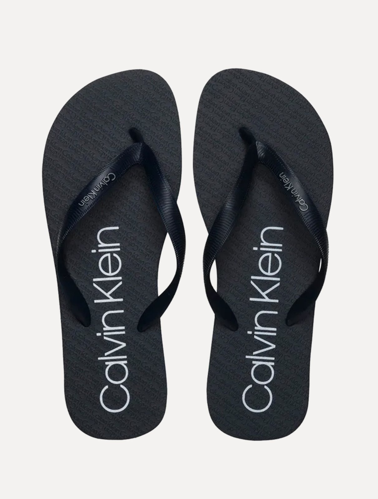 Imagem principal Chinelo Calvin Klein Swimwear Silk Basic Grey Logo Azul Marinho Calvin Klein azul marinho grey