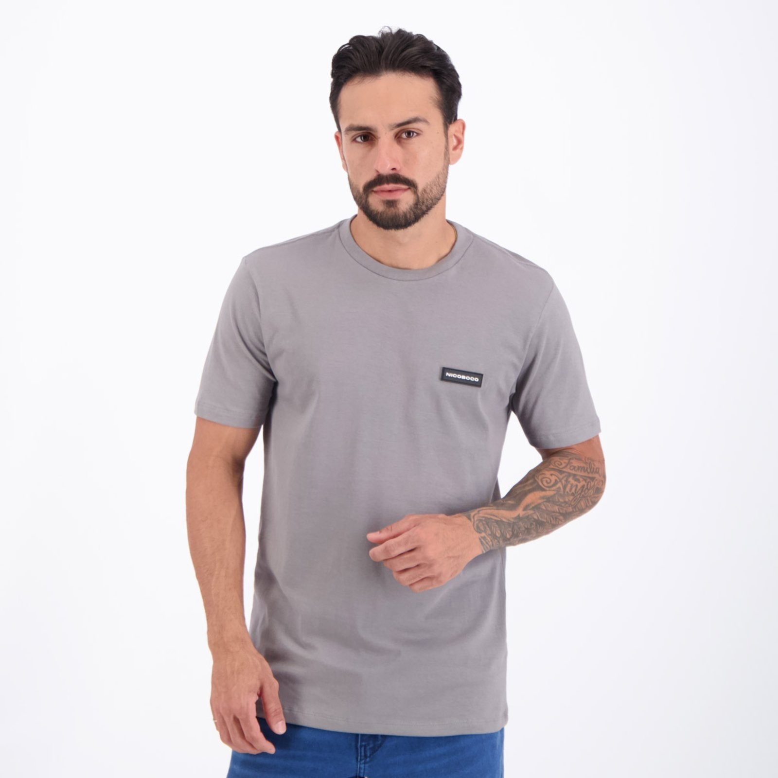 Imagem principal Camiseta Approve Bold New Classic Azul Royal Approve cinza azul