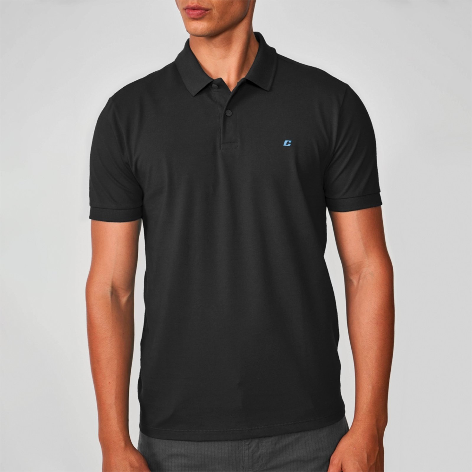 Imagem principal Camisa Polo Colcci Logo Ve25 Masculino Colcci preto