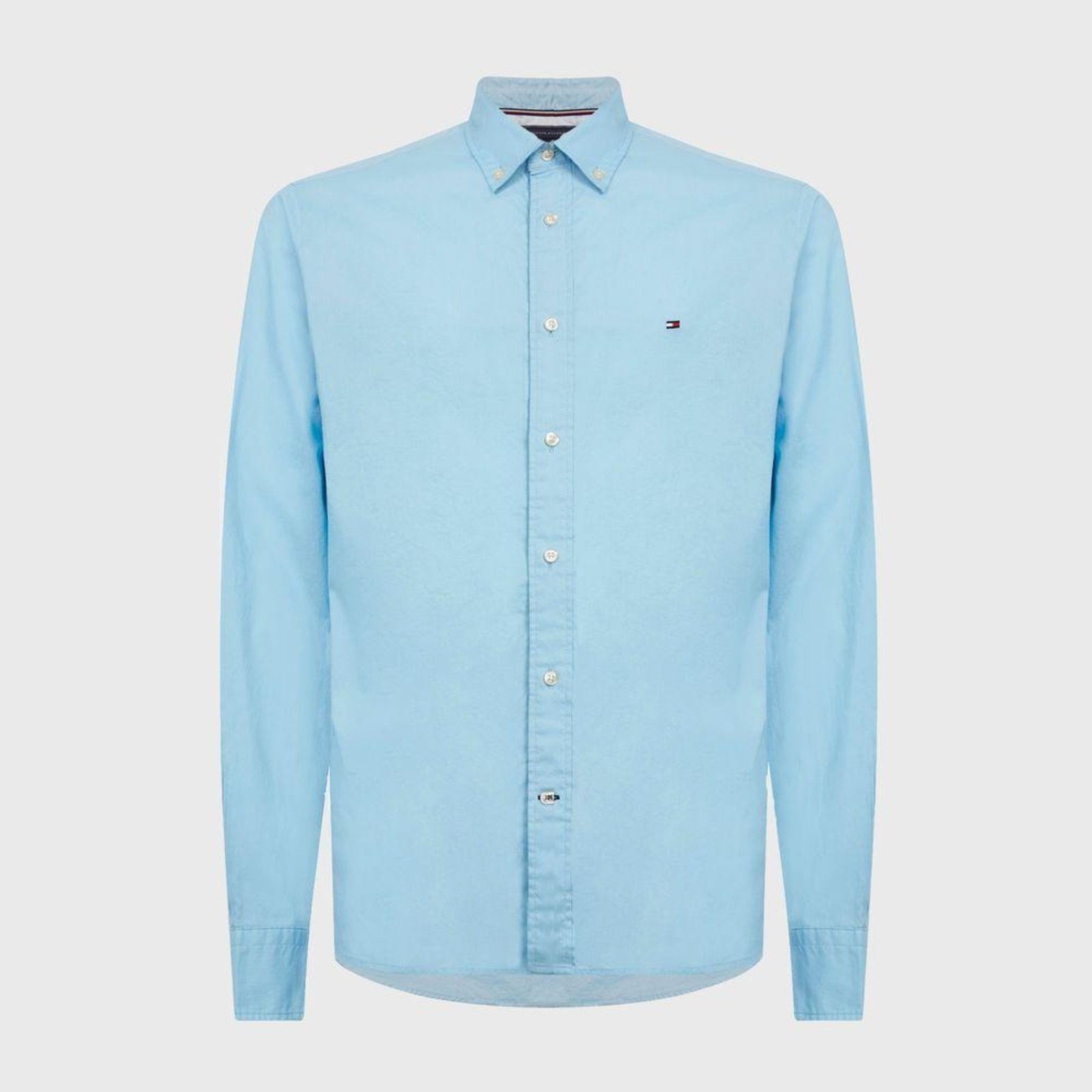 Imagem principal Camisa Tommy Hilfiger Clássica Popeline Tommy Hilfiger azul