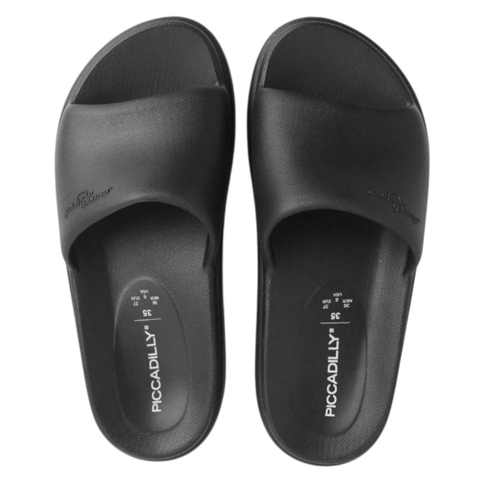 Imagem principal Chinelo Piccadilly Marshmallow Retrô 2000 Feminino Piccadilly preto