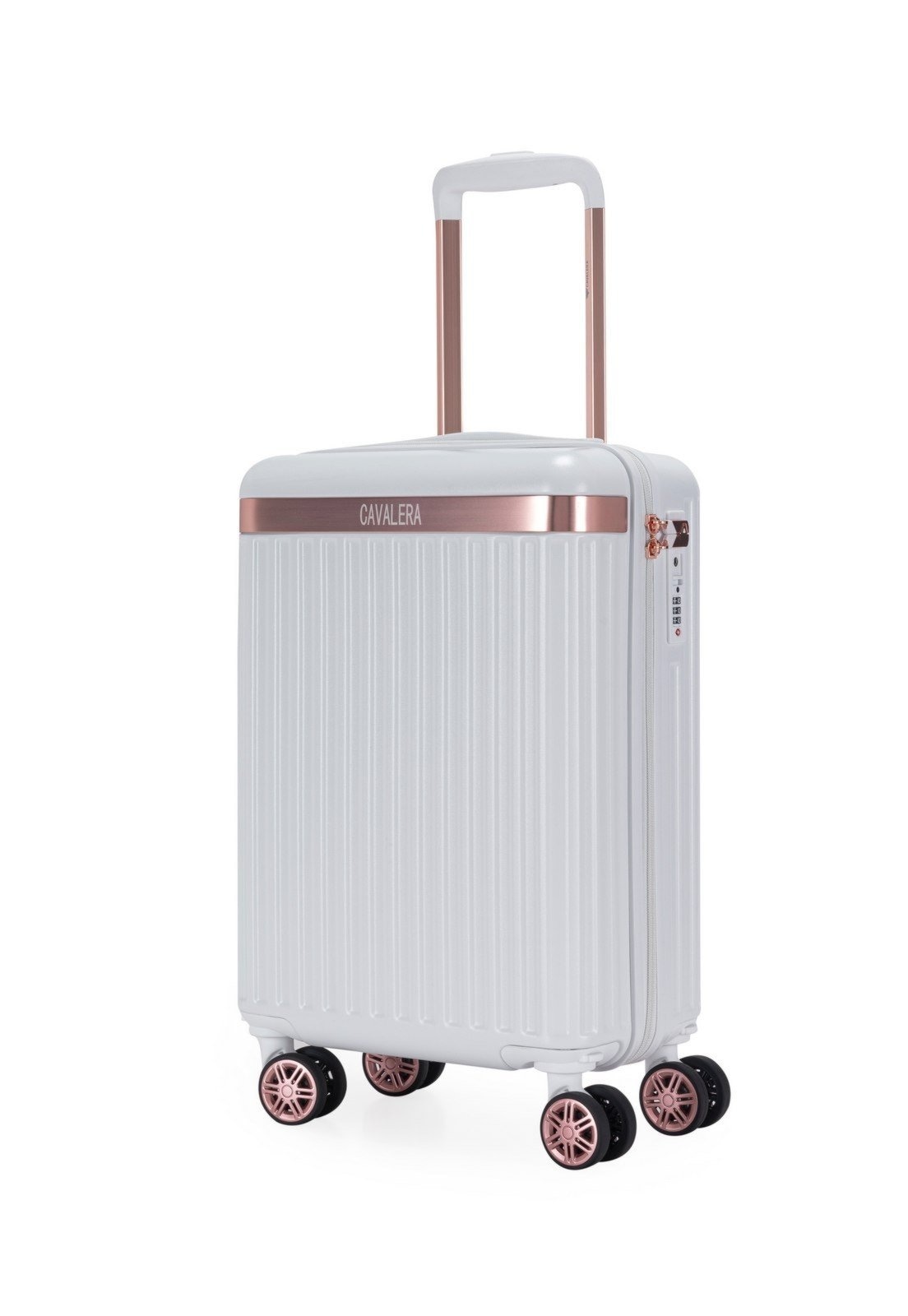 Imagem principal Mala De Bordo Pequena Cavalera Espaçosa Reforçada Viagem PP Passeio Casual Moderna Feminina Cavalera branco