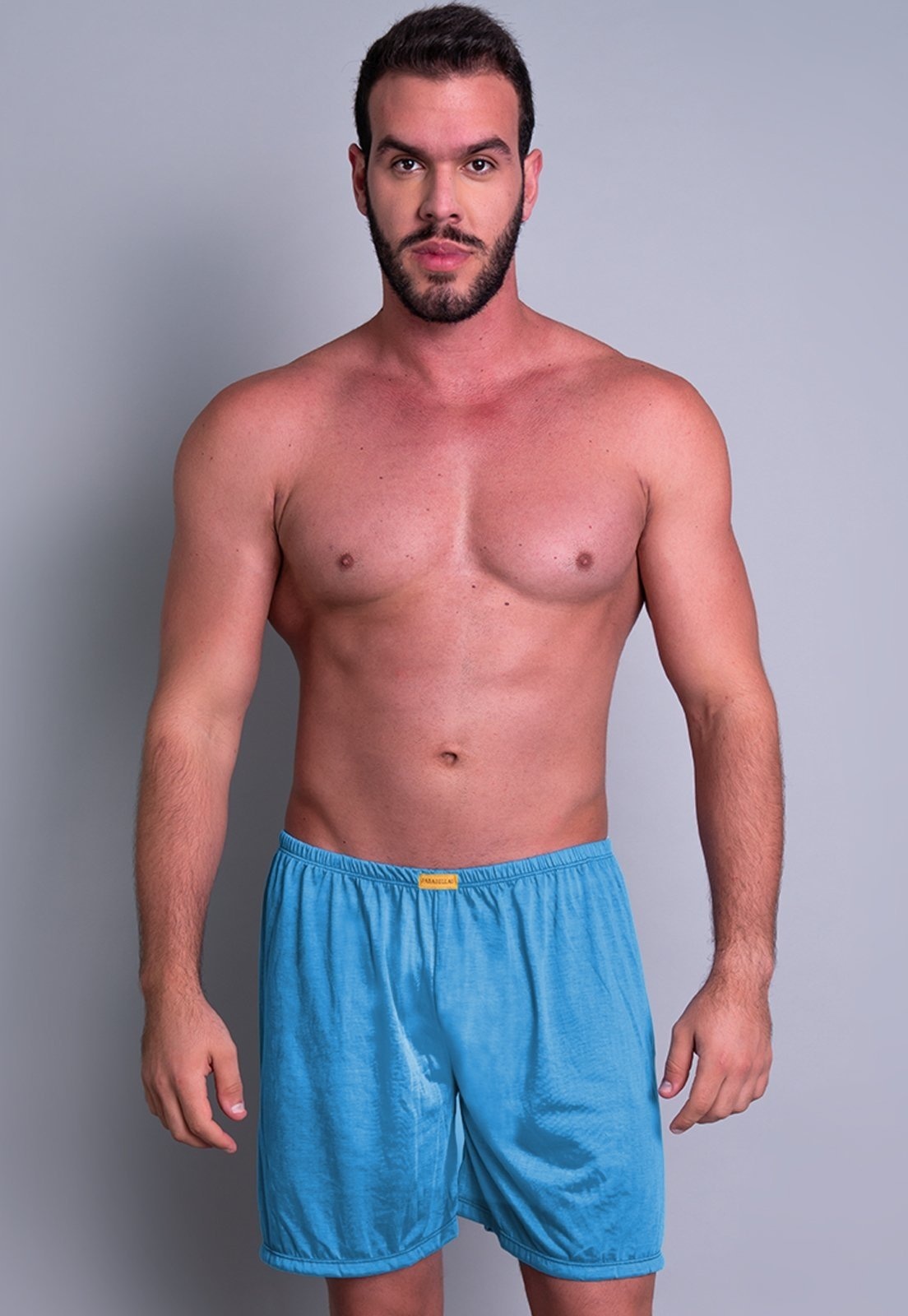 Imagem principal Short Curto MVB Modas Pijama De Dormir Claro Mvb Modas azul