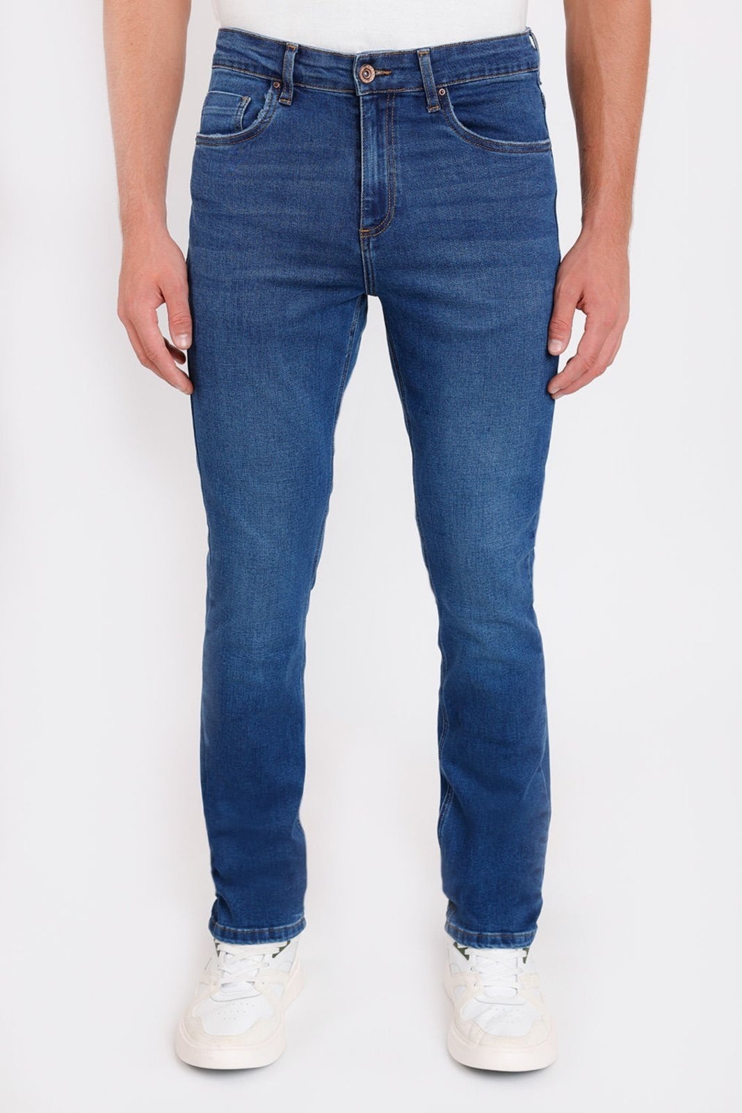 Imagem principal Calça Aramis Jeans Slim Medium Blue Dirty Azul Médio Aramis incolor blue