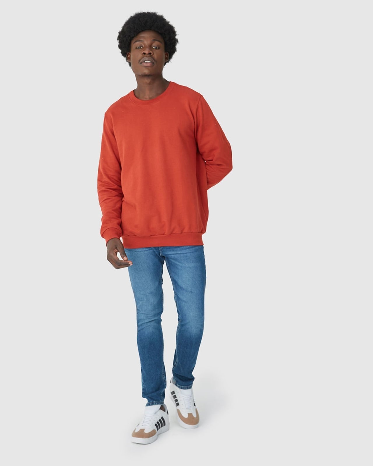 Imagem principal Calça Masculina Skinny Cintura Média Em Flex Jeans Malwee azul