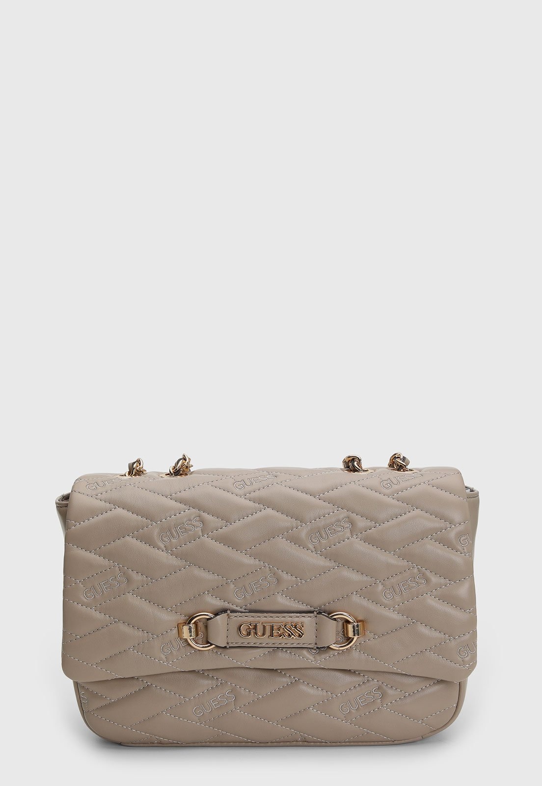Imagem principal Bolsa Feminina Guess Média Matelassada Taupe Guess bege