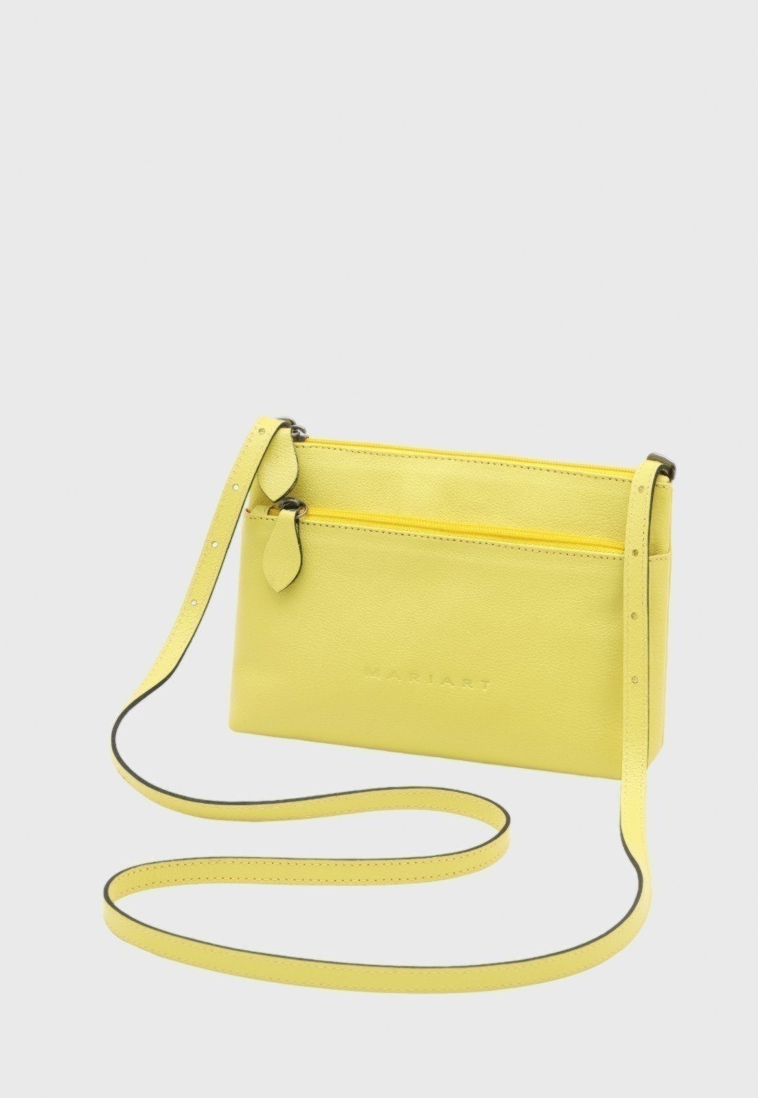 Imagem principal Bolsa Transversal de Couro Mariart Ágata Citrus Mariart amarelo