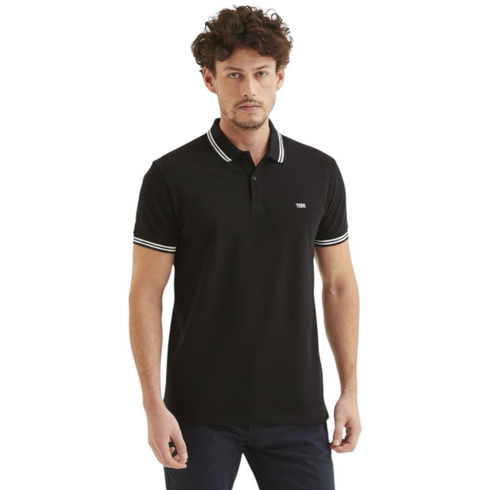 Imagem principal Polo Masculina Fit Triton Triton preto