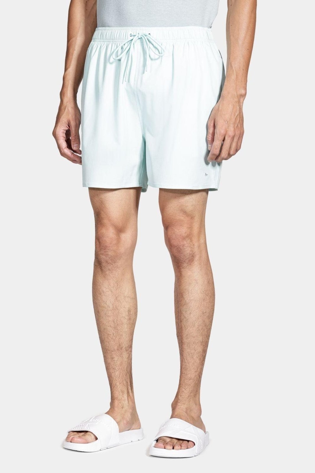 Imagem principal Shorts Aramis de Elástico Liso Maquinetado Claro Aramis azul