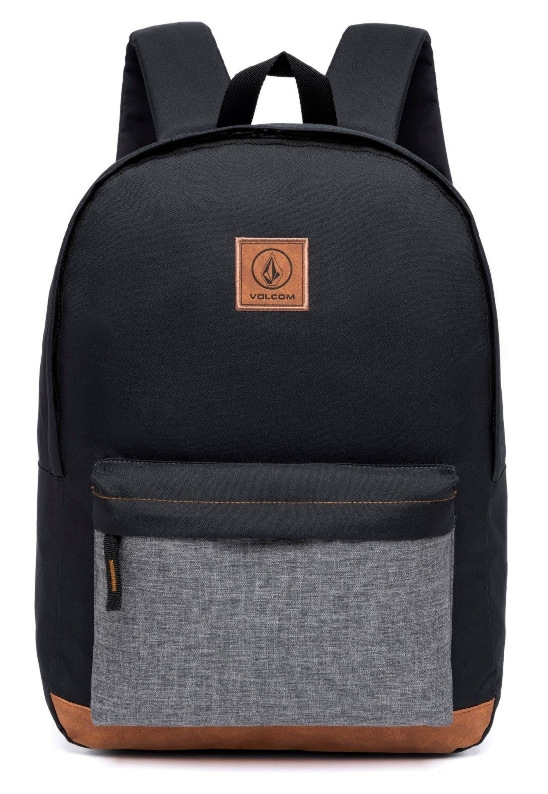 Imagem principal Mochila Faculdade Volcom Bolsa Escolar Resistente Volcom preto