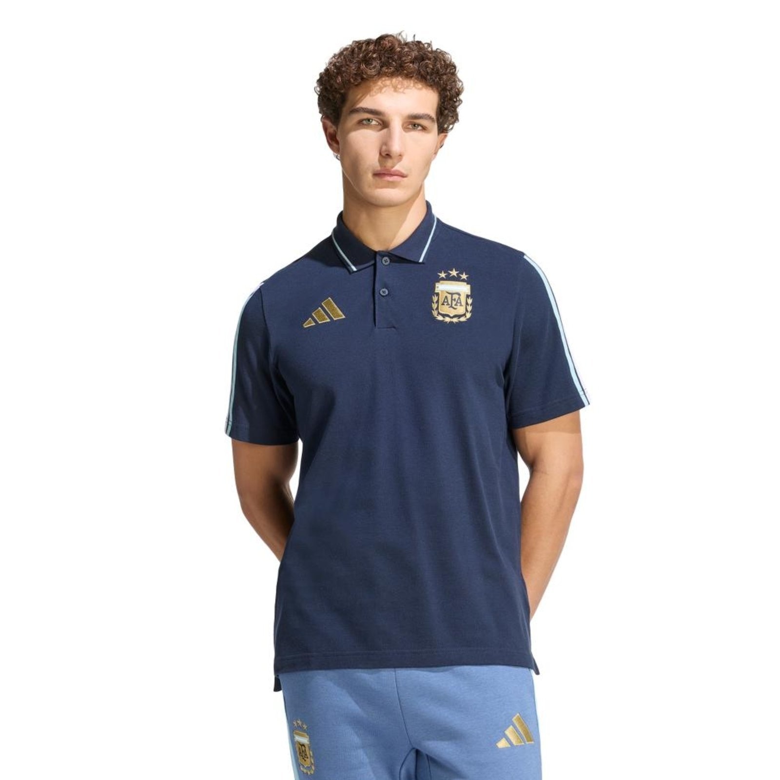 Imagem principal Polo Argentina DNA adidas Performance Adidas azul