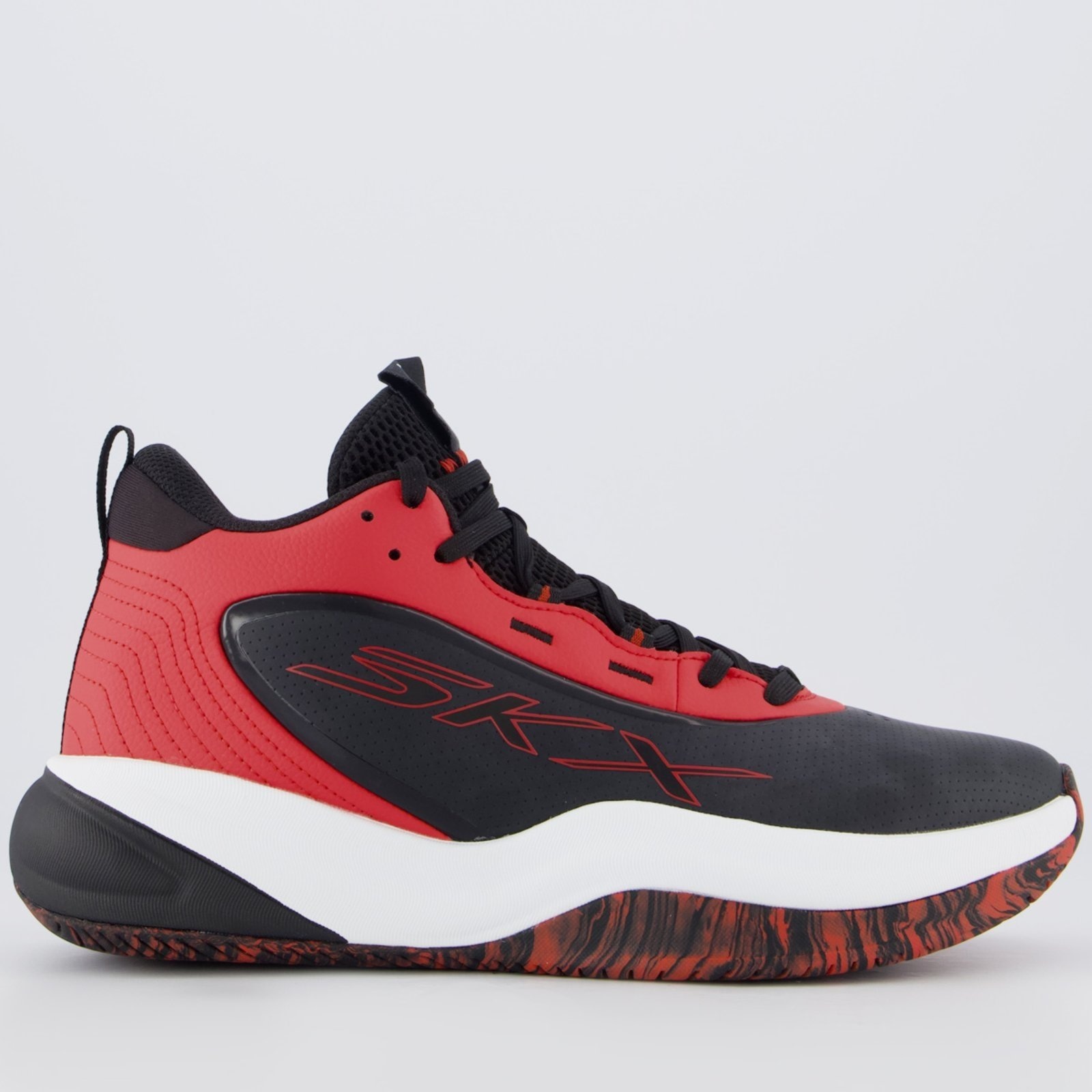 Imagem principal Tênis Skecher SKX Klutch e Vermelho Skechers preto